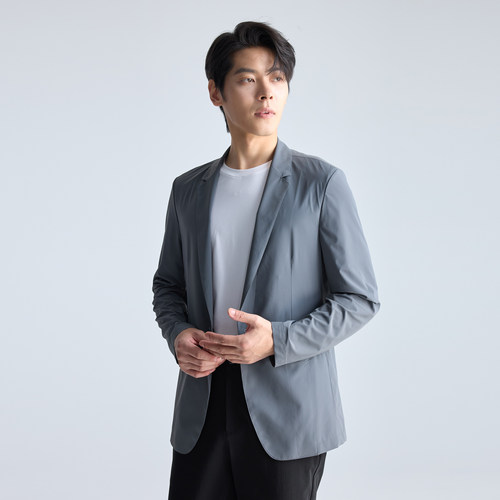 A5XKF311 312 313SA利家夏季休闲新款透气西服百搭空调服外套男