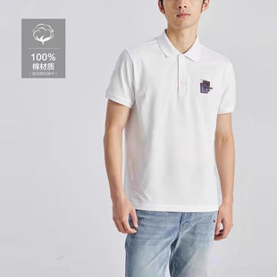 6182 纯棉百搭翻领帅气纯色短袖 6183Y男装 新款 T恤 夏季 22XTX6181