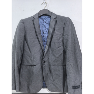 时尚 秋季 091YB利家男装 平驳领老款 通勤西服套装 商务经典 4QXF061