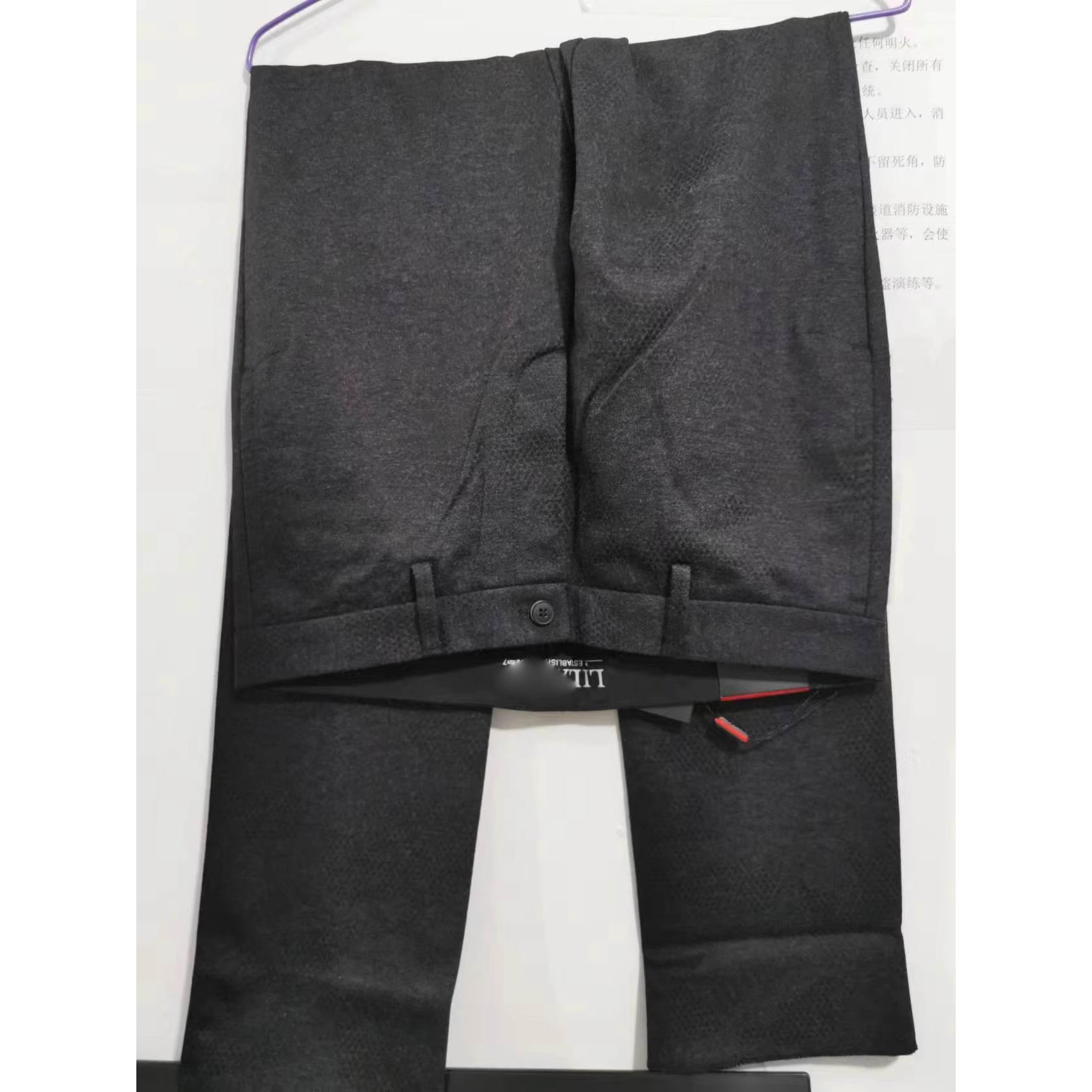 S0QXK11601 11602 11603秋新款流行修身中腰窄脚商务百搭休闲裤男