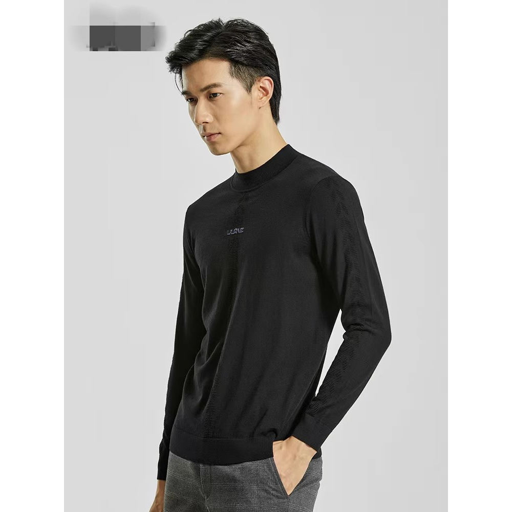 G2DMS0052S男装专柜同款时尚贴身冬季新款半高领针织长袖羊毛衫