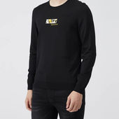 春季 新款 商务时尚 20CMS0041S男装 圆领印花潮流帅气百搭针织衫 毛衣