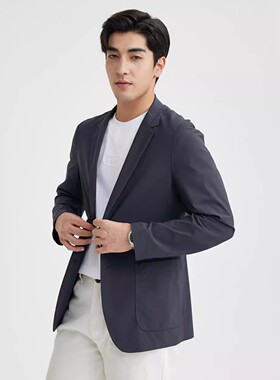G4XKF911 912 913 931SA利家夏季流行透气修身西服休闲男空调服