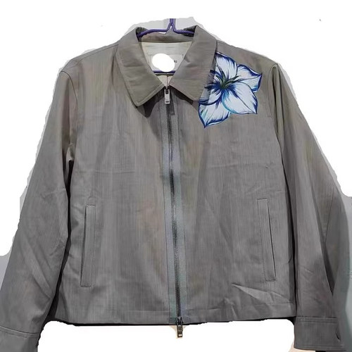 Q221JKA0341A男装春秋季新款潮流青春翻领时尚修身百搭夹克外套