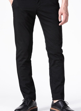 20QXK00901 00902 00302利家秋季时尚休闲透气中腰小脚休闲长裤