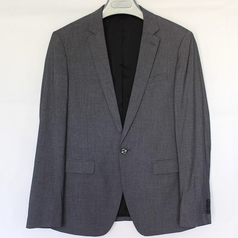 Q0CXF021SA春季新款灰色利家专柜绅士简约男休闲时尚商务西服马甲