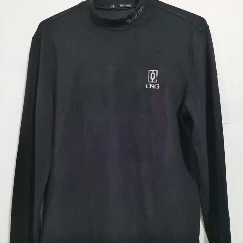 22QTX0171 0172S利家男装秋季新款打底半高领修身微弹保暖长袖T恤