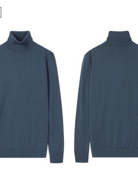 A4DMS0031 0032 0033S利家冬季新款舒适保暖高领休闲长袖毛衣男士