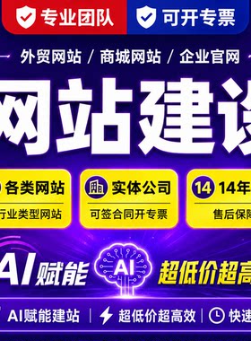 ai网站建设外贸独立站开发wordpress网站开发定制seo优化geo获客