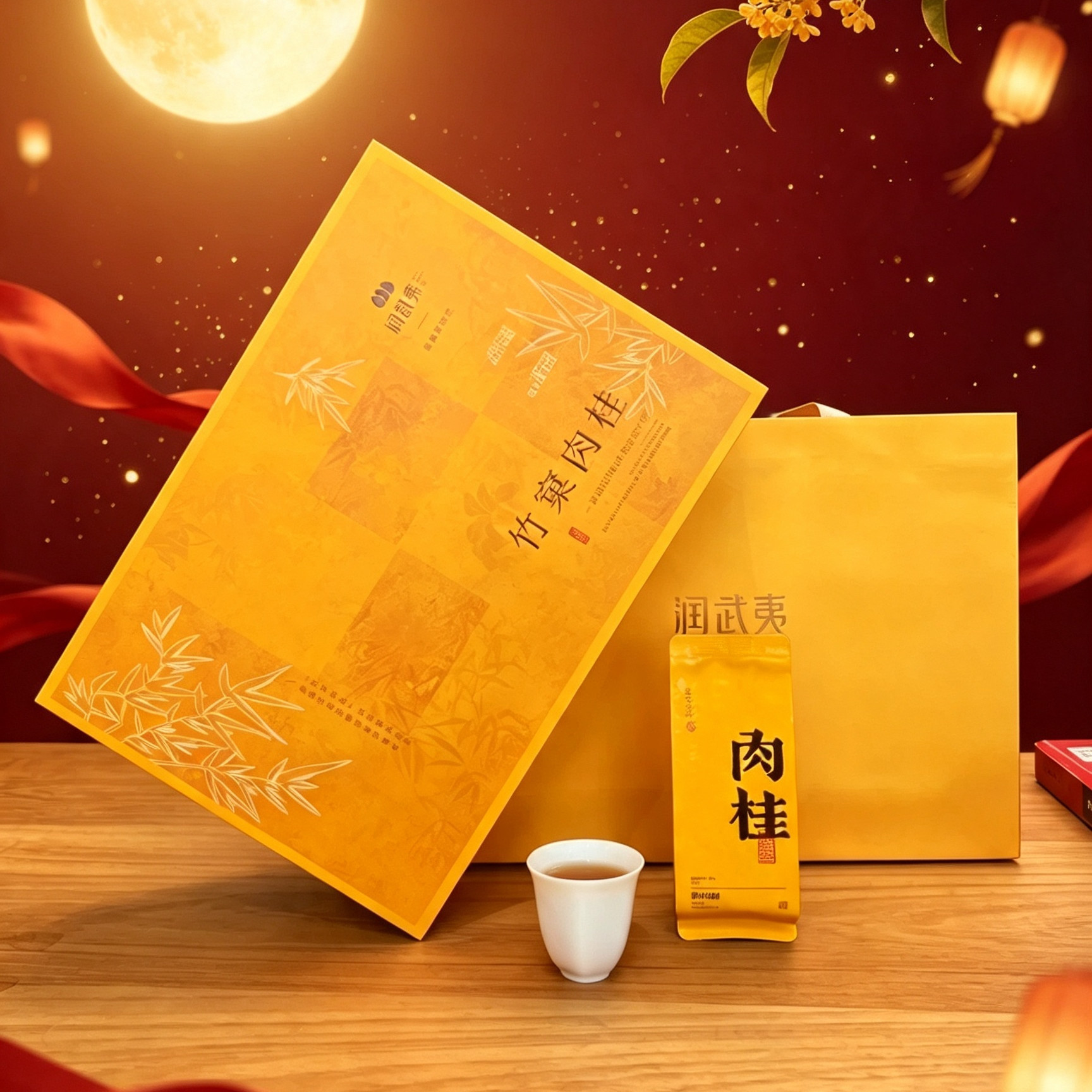 润武夷正岩竹窠肉桂武夷岩茶乌龙肉桂茶