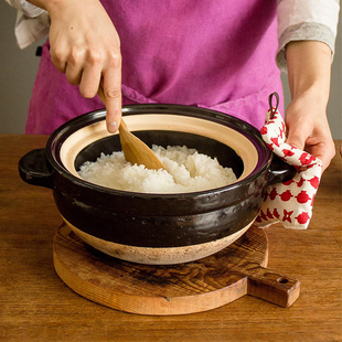 Kamado 长谷园 正品 礼物 日本制造 双层盖结构防溢出 SAN土锅