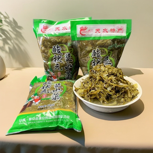 天水浆水菜散饭菜酸菜菜量大可做引子馓饭菜600克装 菜多水少发酵