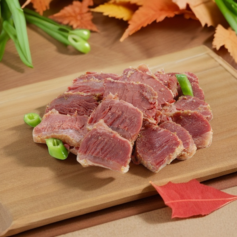甘肃天水张家川回族自治县伊味思孜然牛肉黄牛肉制作特色食品方便