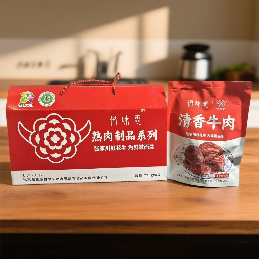 天水张家川红花牛肉制作清香牛肉伊味思红花牛清香牛肉甘肃特产牛,水产肉类/新鲜蔬果/熟食,卤牛肉/牛肉类熟食,淘宝优惠券,粉丝福利购,淘宝优惠卷