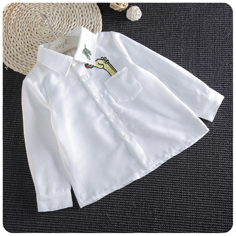 Chemise fille à manche longue - Ref 2088612 Image 3