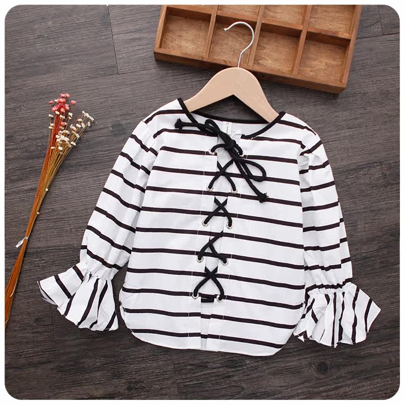 Chemise fille à manche longue - Ref 2087356 Image 1