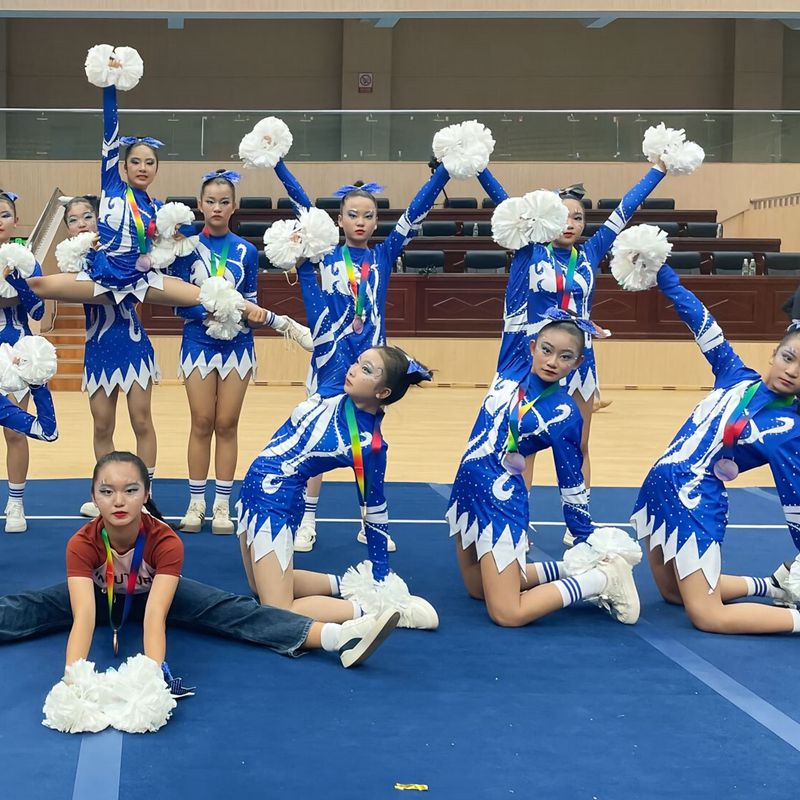 运动会啦啦操服装小学儿童健美操