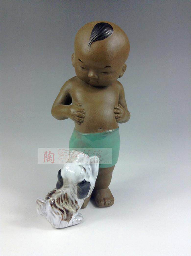 陶瓷工艺品石湾公仔家居装饰品礼品客厅酒柜桌面人物摆件情趣促销