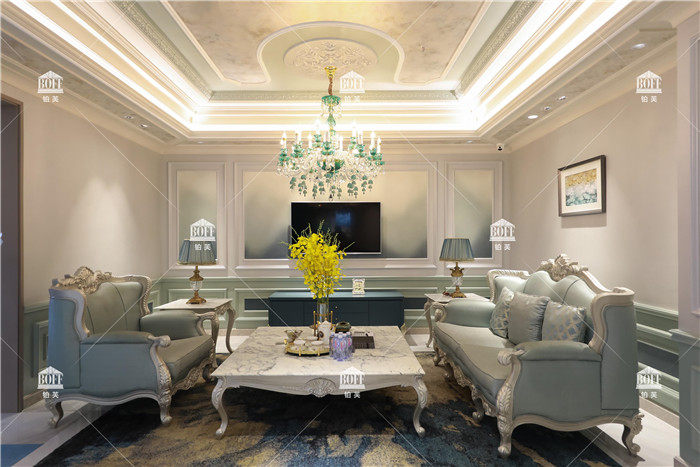 牡丹江铂芙艺术漆壁材欧式古典现代中式法式美式轻奢风格墙面装修