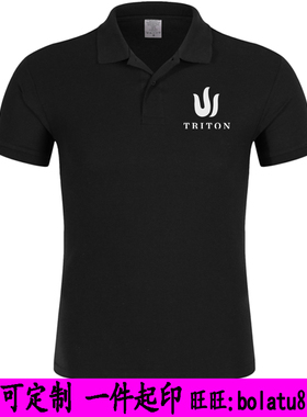 传奇扑克POLO衫 德扑t恤男 德州扑克牌衣服装 Triton Poker短袖衫