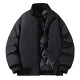 新款冬季飞行员棉服男冬季潮美式工装休闲装棉衣加厚外套保暖棒球，男装棉衣，星座1712-5