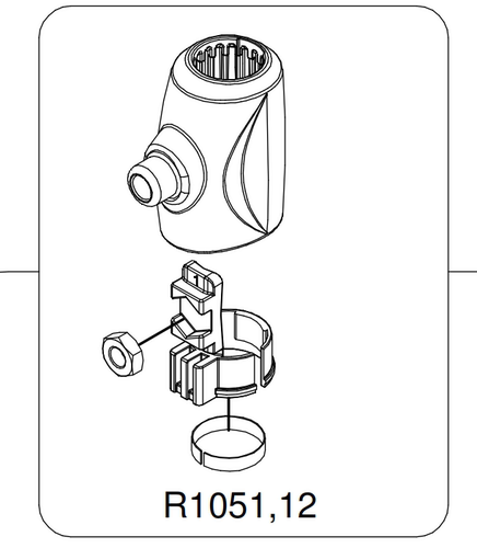 曼富图1501BAC/1052BAC灯架配件（全）