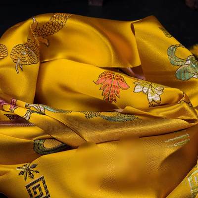藏村八吉祥绣花哈达送领导围巾蒙古族舞蹈礼仪用品