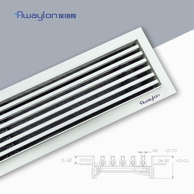 Awaylon空调出风口格栅快拆结构