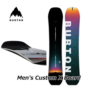 W24 BURTON伯顿CUSTOM X新款单板滑雪板刻滑自由式全能跳台公园