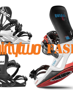 新款thirtytwo T32M FASE新一代快穿单板自由式滑行全能固定器