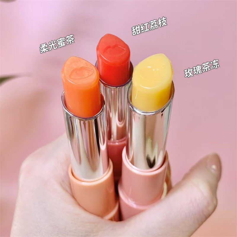 俏美人温变润唇膏持久保湿