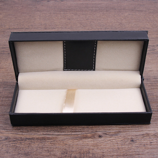 VAXS/万实 定做加工高档笔盒文具盒商务礼品盒子定制印刷商标LOGO