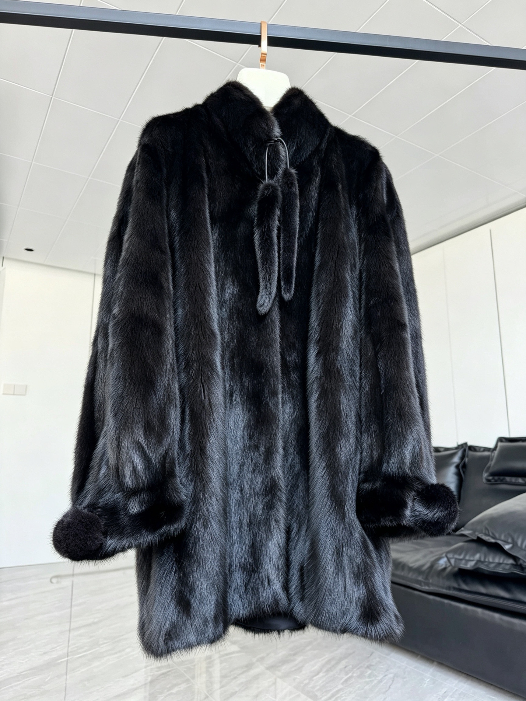Vintage 99新中古貂领皮草