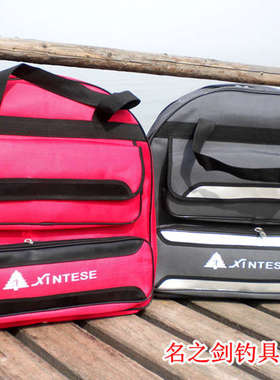 名之剑 大号双层双背带鱼护包 渔具包 渔护包 手提袋 钓鱼包防水