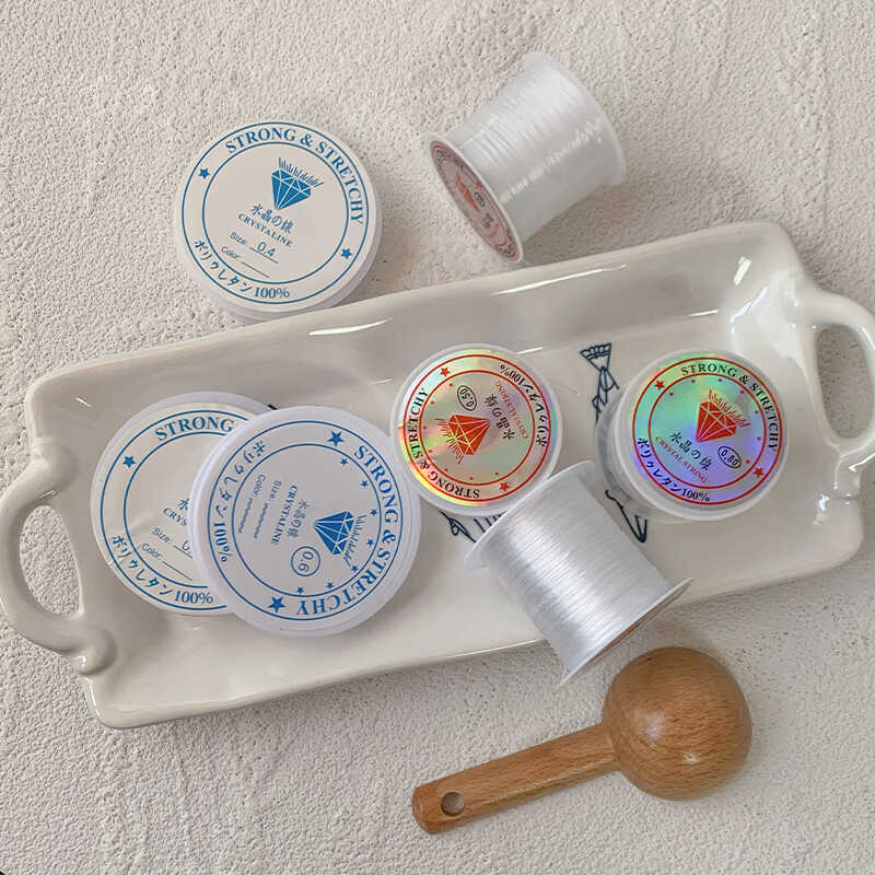 弹力线鱼线透明串珠线弹力线diy手工串珠手链项链线材饰品材料