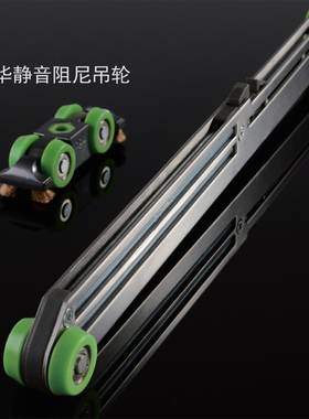 欧派克神舟4号阻尼吊轮木门推拉门滑轮移门静音单双向缓冲新品