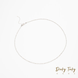 【DINKY】18K“桂花酒酿”海水keshi珍珠项链 DSL011