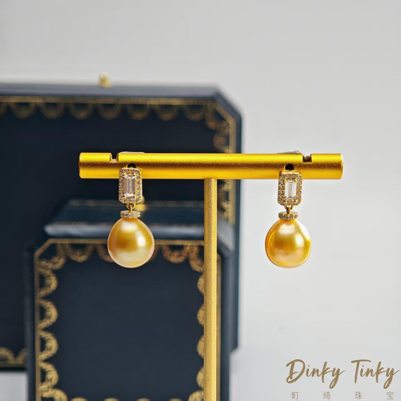 【TINKY】S925银金珠10-11耳钉 DSE690,珠宝/钻石/翡翠,耳饰,淘宝优惠券,粉丝福利购,淘宝优惠卷