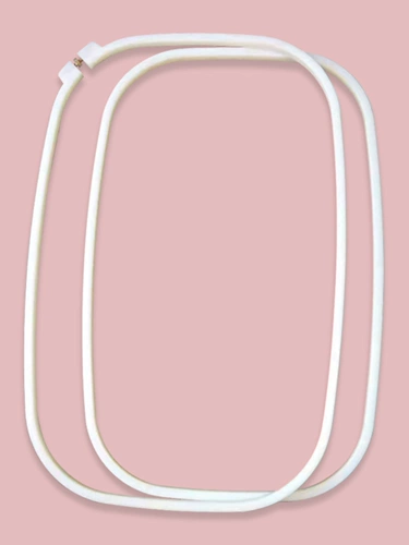 Высококачественное ABS Пластиковая квадратная вышивка растяжения 27*40 Средний вышитый вышитый молоко