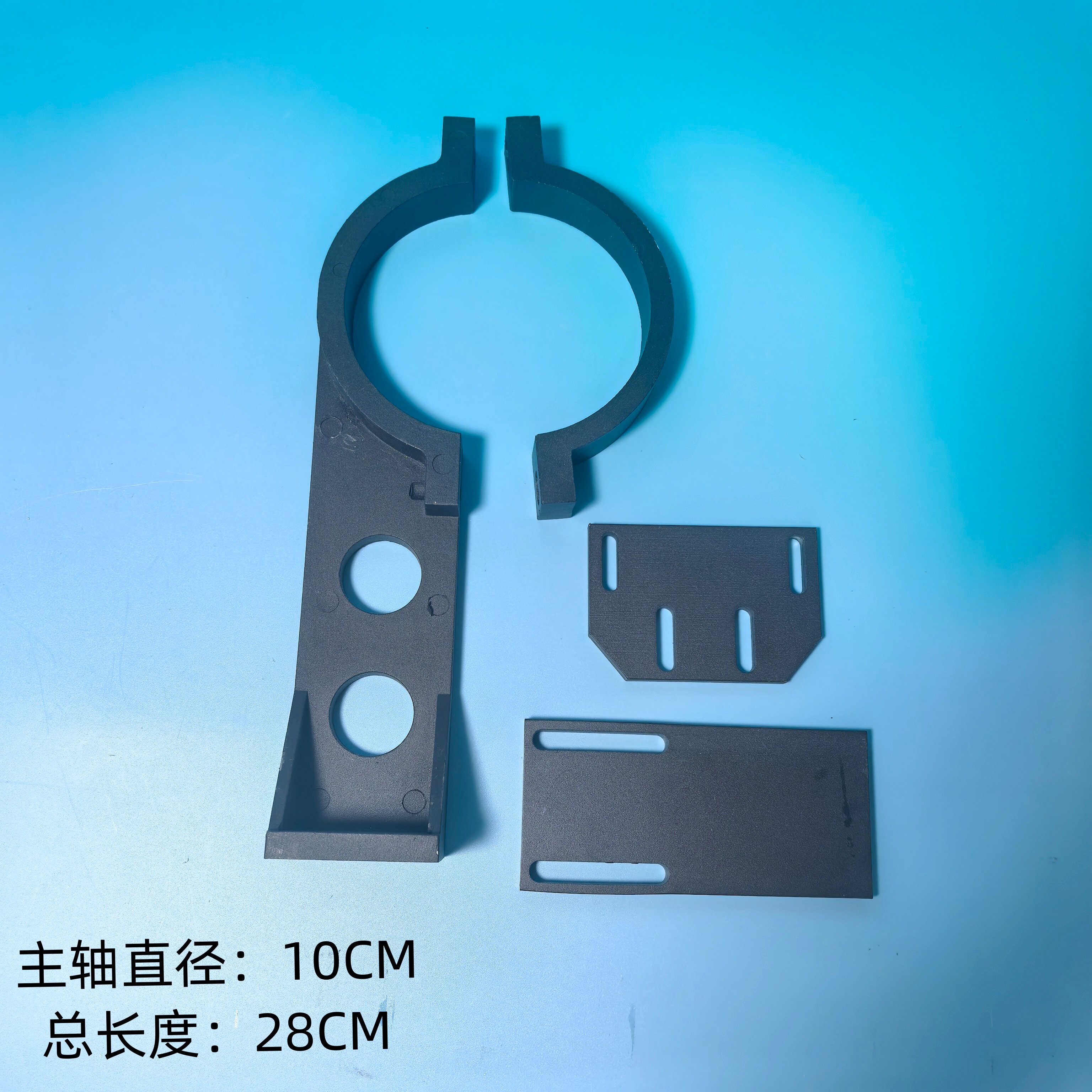 锁嘴板主轴夹具数显表光栅尺