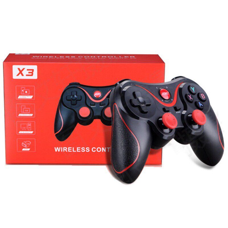 X3 무선 진동 게임 컨트롤러는 안드로이드 IOS 휴대폰 BLUETOOTH에 직접 연결되어 전장을 자극하며 APPLE 전용입니다