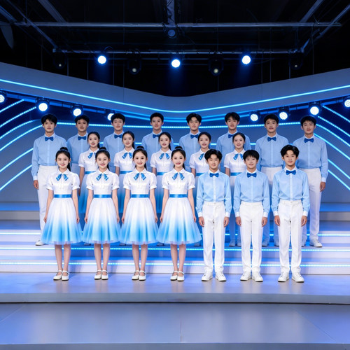 六一儿童合唱朗诵舞蹈演出服