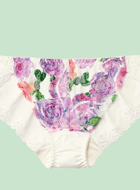 爱美菲露专柜正品内裤舒适性感低腰裤一片式棉档日系三角裤176221