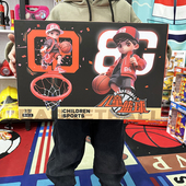 儿童篮球架家用可升降投篮框球框无声室内玩具球类幼儿园小孩宝宝