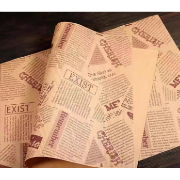 三明治包装纸加厚透明包装袋牛皮纸三文治油纸烘焙