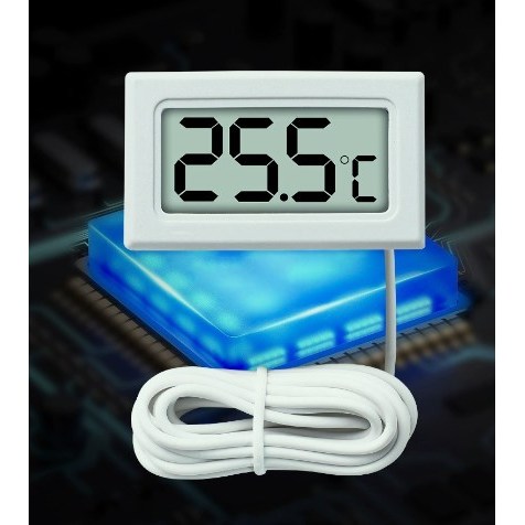 鱼缸电子温度计水族高精度带探头冰箱专用温度表显示器数显水温计