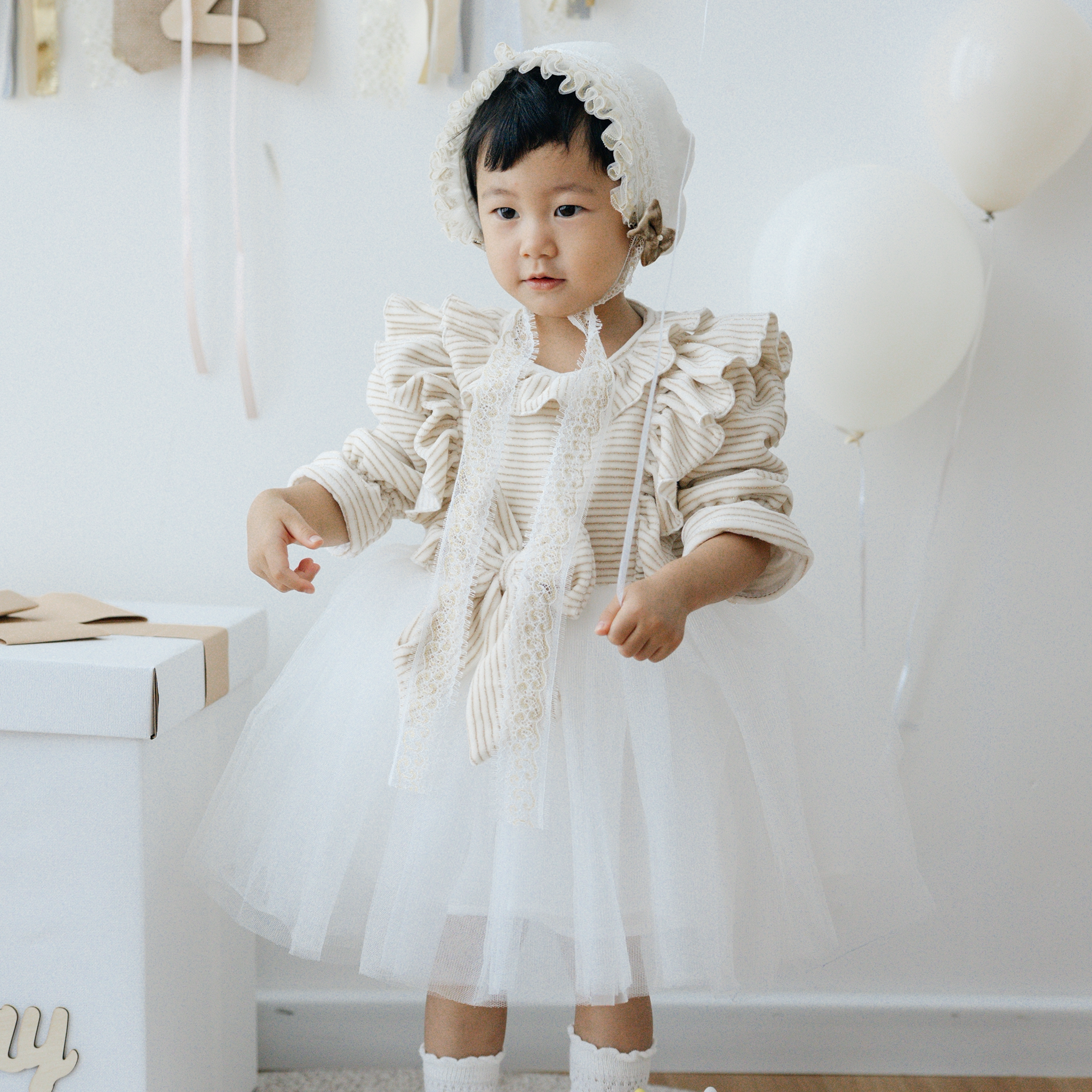 Hanakimi麒美幼童礼服套百岁礼物