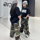 嘻哈儿童款 裤 迷彩裤 soulstyle美式 成人长裤 宽松街舞工装 bboy裤 子