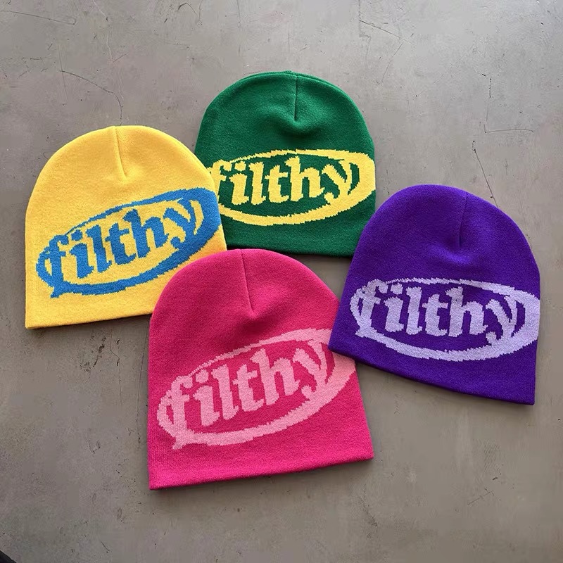 户外欧美街头毛线美式风针织帽