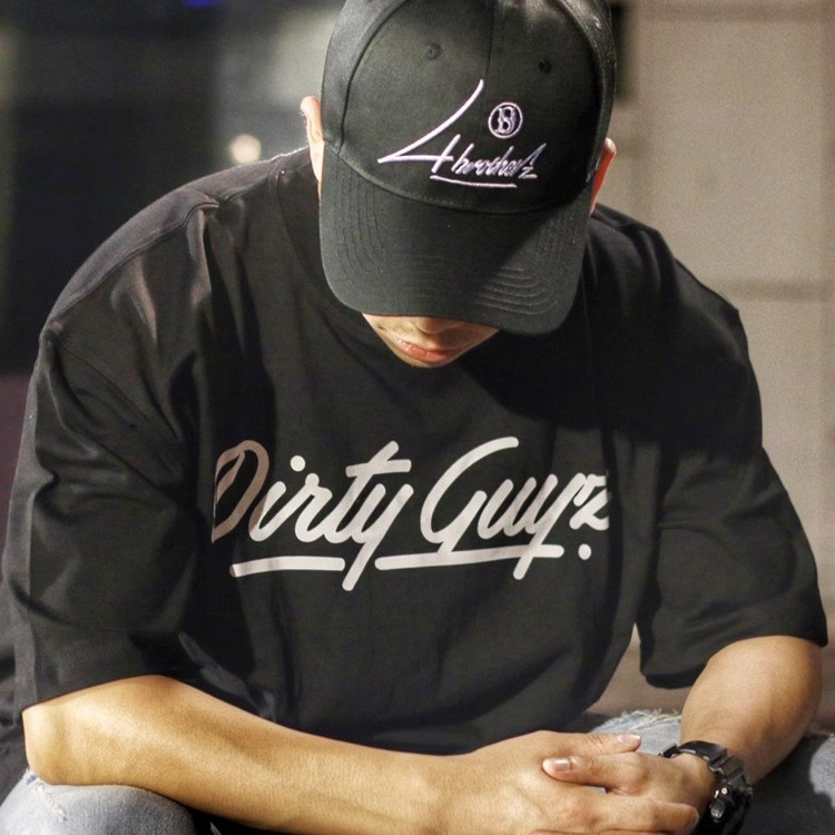 SOULSTYLE原创宽松小领口bboyT恤